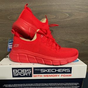 Sketchers Red Tennis Shoes